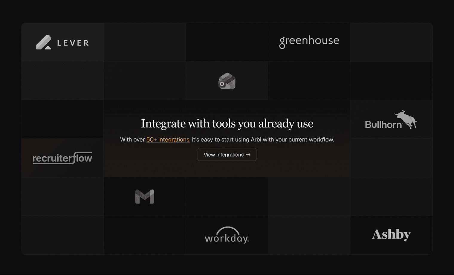Employee dashboard interface